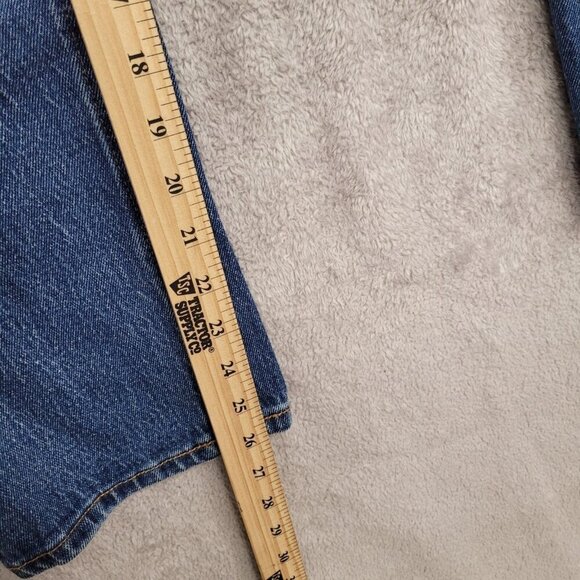 NWOT Kirkland Signature Womens 8 High-Rise Straight Fit Denim Jeans Blue Cotton - Picture 6 of 10